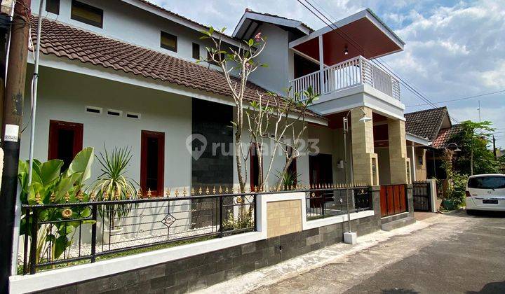 Rumah Cantik Estetik 2 Lantai Like Villa Dalam Perumahan One Gate Di Tirtomartani Kalasan Sleman Dekat Gedung  2