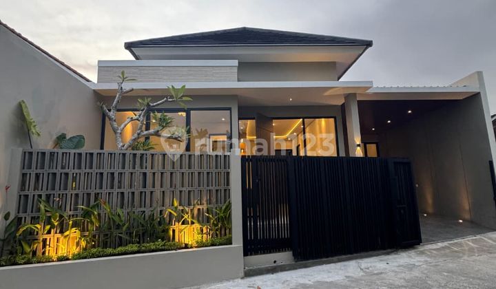 Rumah Baru Limasan Modern Kontemporer di Purwomartani Kalasan Sleman Dekat Perumahan Pertamina Yogyakarta