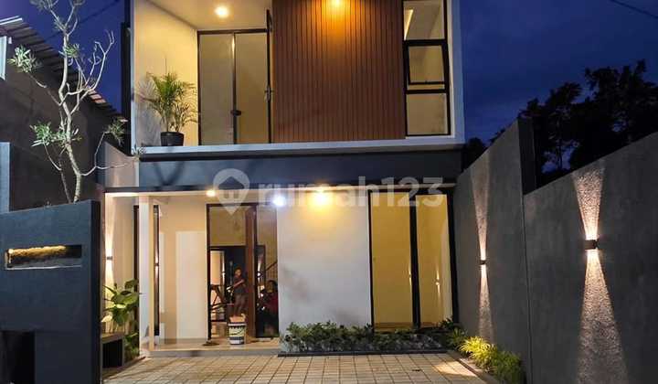 Rumah Modern 2 Lantai Kontemporer Dalam Mini Cluster 4 Unit Lavanya Jogja Di Sukoharjo Ngaglik Slema