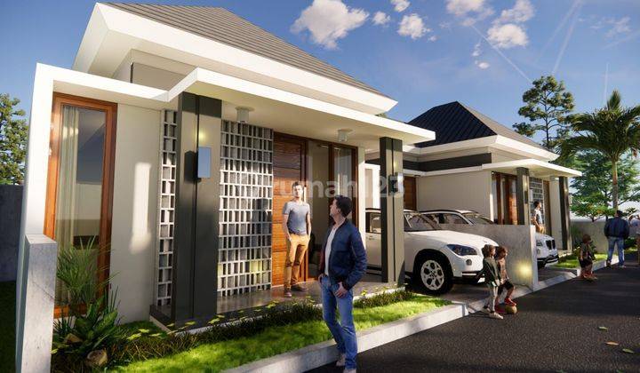 RUMAH KEMBAR 4 UNIT CANTIK - DESAIGN LIMASAN KEKINIAN DI PURWOMARTANI DEKAT BUDI MULIA TAJEM SLEMAN 1