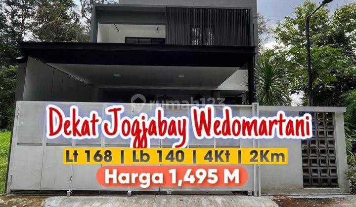 Rumah Mewah Modern 2 Lantai Kontemporer Dengan Sisa Tanah Luas Di Utara Jogjabay

 1