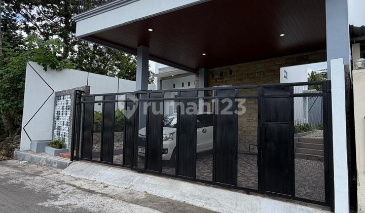 Rumah Baru Mewah Modern 2 Lantai dengan Balkon Luas View Sawah dan Gunung Merapi di Jalan Kaliurang Km. 9 Ngaglik Sl 2