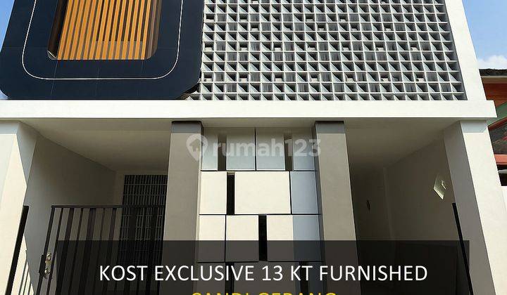 Kost Eklusif Modern 12 Kamar Full Furnished Di Jalan Raya Candi Gebang