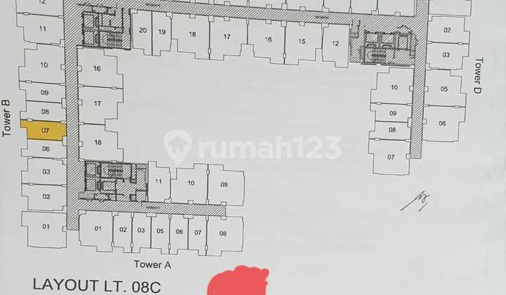 Dijual Apartemen Studio di Signature Park Grande, Mt Haryono 2