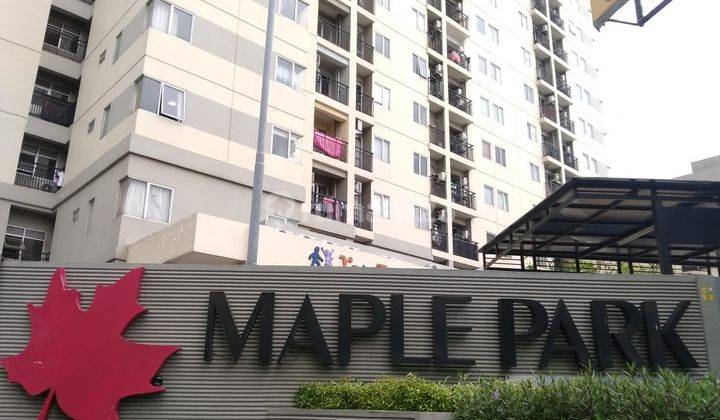 Jual Cepat Apartemen 2br, Rapi Dan Bagus di Maple Park Kemayoran