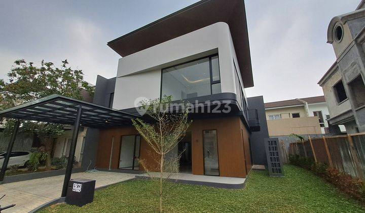 Rumah 2 Lantai Bangunan Mandiri Megah Dan Modern Di Icon Bsd 1