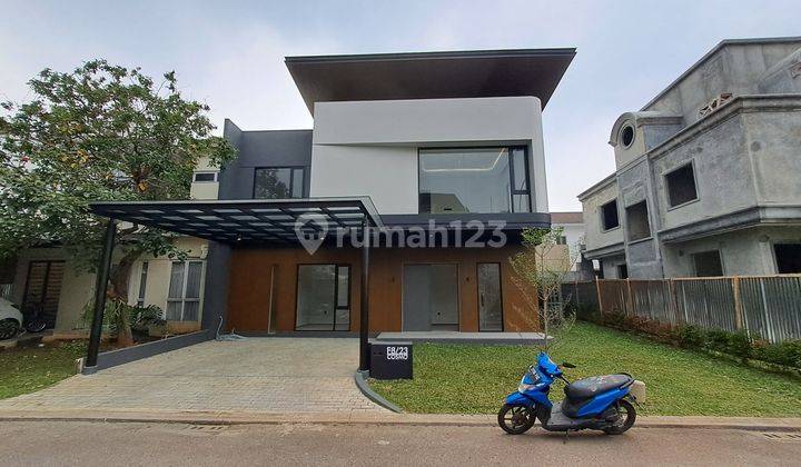 Rumah 2 Lantai Bangunan Mandiri Megah Dan Modern Di Icon Bsd 2