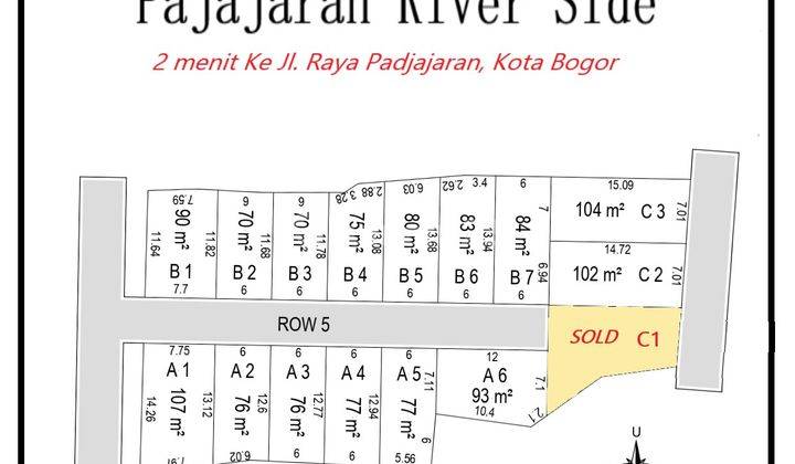 Kavling SHM Pajajaran River Side, Dekat Sdn Bantarjati 5 Bogor 6