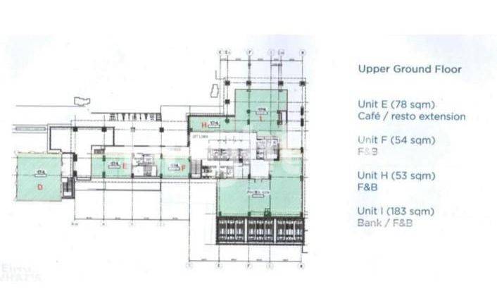 RUANG USAHA UNTUK RETAIL BISNIS DI CBD ASIA AFRIKA HQUARTER UNIT BANDUNG 1