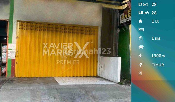 Ruko di Jl Gajayana Malang, Kawasan Ramai Dekat Ub 1