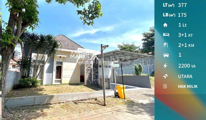 Rumah Semi Furnish Minimalis Modern di Ijen Nirwana Malang 1