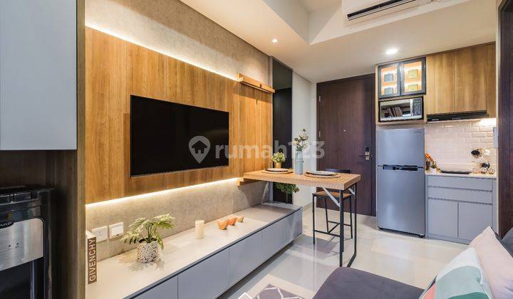 For Sale Vasaka Solterra 1 Bedroom Fully Furnished View Scbd Japanese Modern  2