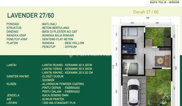 Miliki Rumah Bagus Harga Terjangkau View Gunung Salak di Bogor  2