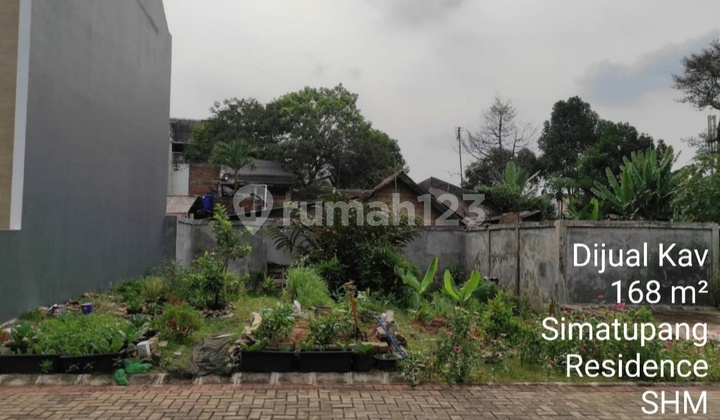 DIJUAL 2 UNIT KAVLING PERUMAHAN SIMATUPANG RESIDENCE - JAKARTA SELATAN DIJUAL 2 UNIT KAVLING PERUMAHAN SIMATUPANG RESIDENCE - JAKARTA SELATAN