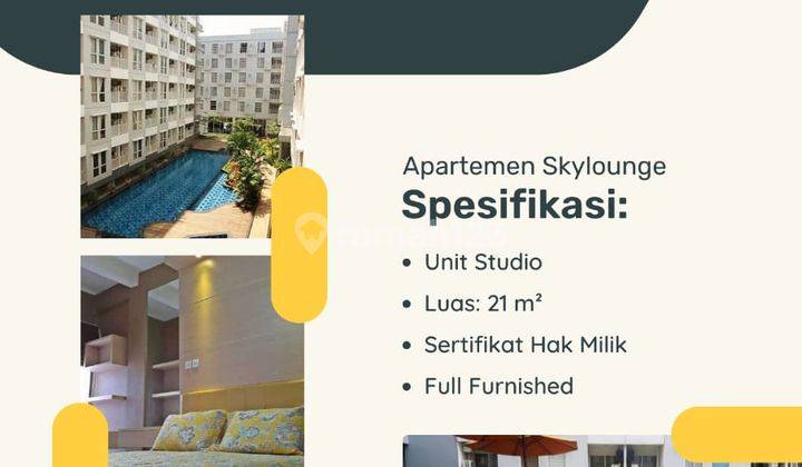 Di Jual Cepat Apartment Full Furnisned Skylounge Dekat Ke Bandara Soekarno Hatta 1