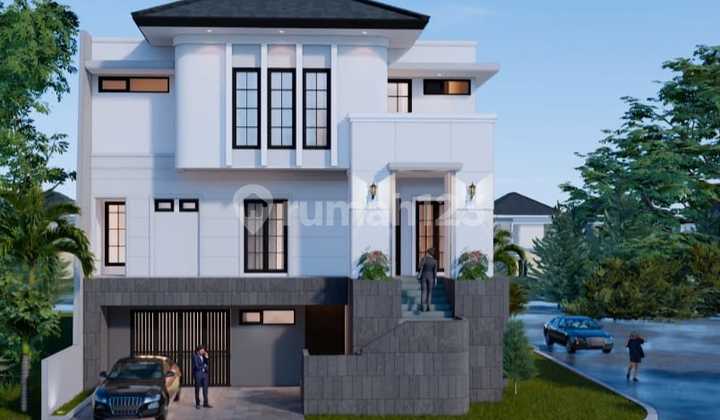 ‼️ Jual Rumah Modern Design, Depan Taman ‼️ The Eminent Cluster Ingenia - BSD