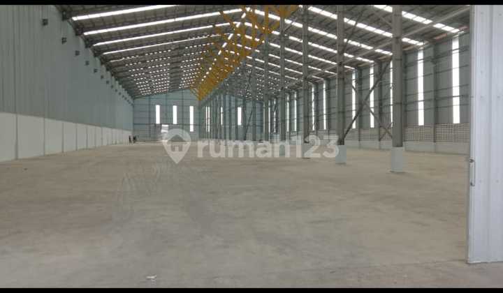 Warehouse for Rent in Strategic Location at GKBI Industrial Area, Kuta Bumi, Sepatan, Tangerang.