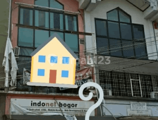 Ruko 3Lt Area Strategis di Pajajaran Kota Bogor