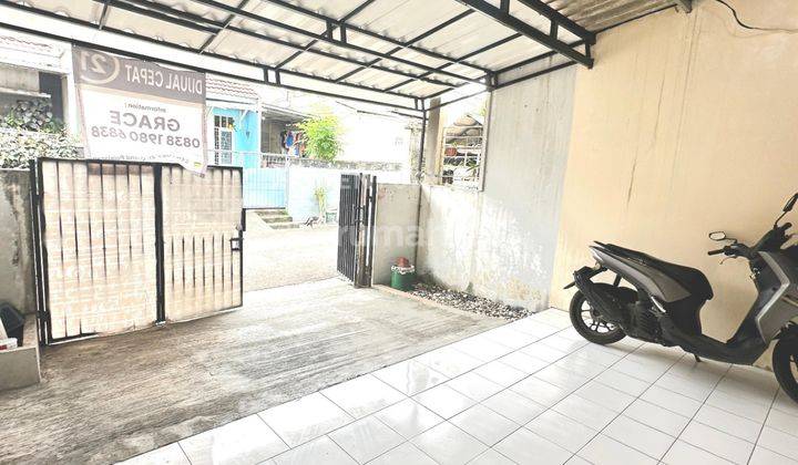 garasi/carport rumah dekat tol di mutiara