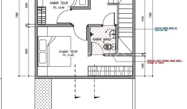READY TO OCCUPY CITRA GARDEN PURI 6X12.5 ALREADY RENOVATED 2.1M NEGOTIABLE cgp23 no27 2