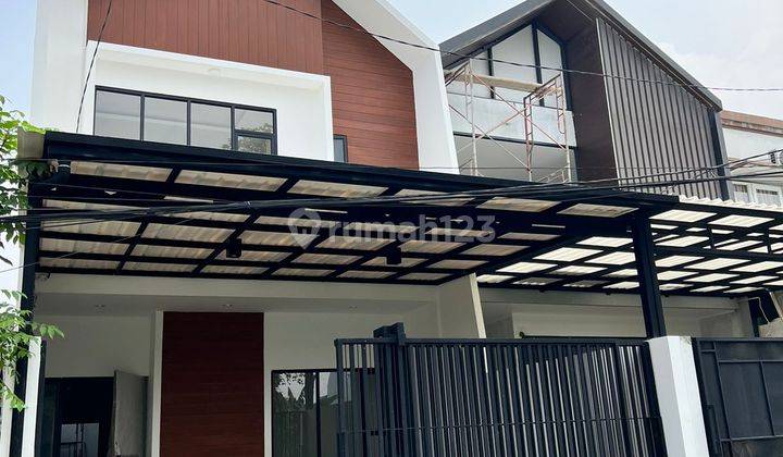 Meruya 6x20 Rp 2.6M Exclusive, Jalan Lebar, Parkir 2 Mobil, St 1