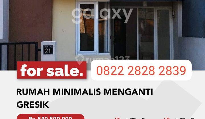 Rumah Baru Minimalis Daerah Menganti Gresik