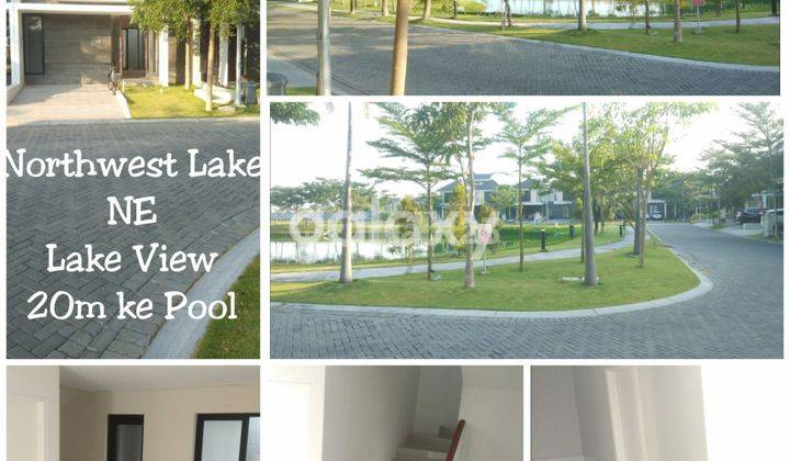 Rumah North West Lake Citraland Surabaya 2 Lantai Hadap Utara 1