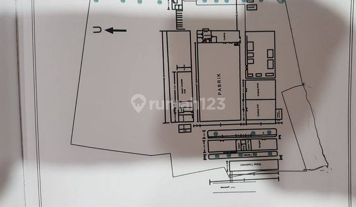 Pabrik luas di jual 1