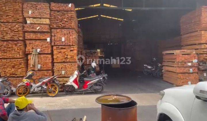 Gudang kayu di jual 2