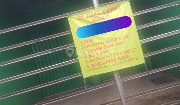Jual Ruko di Pinggir Jalan Serua Bojongsari 1