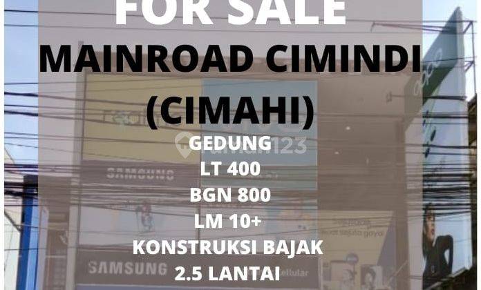 Ruko Mainroad Cimindi Bandung Lokasi Strategis Area Ramai 2