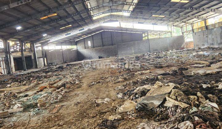 Gudang Dan Tanah Mainroad Jalan Cimindi Bandung Akses Kontainer 1