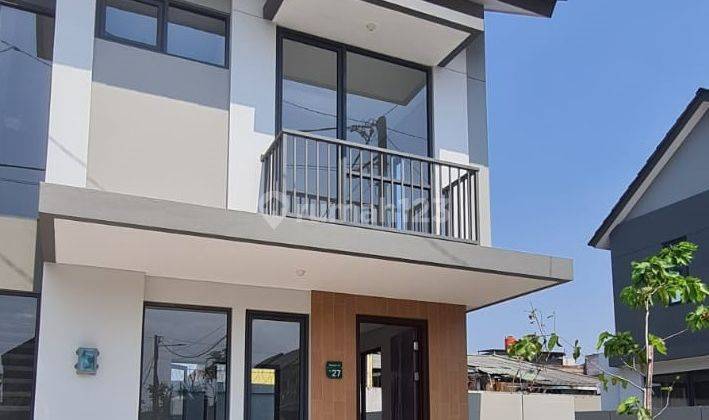Rumah Baru Siap Huni Posisi Hook Di Bandung Dekat Tol Pasteur 1