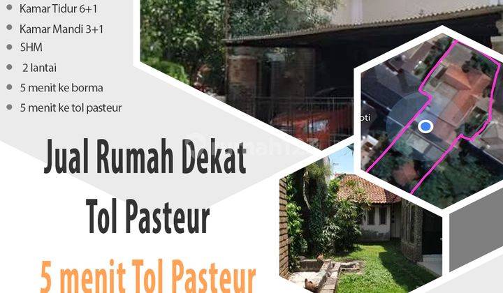 Rumah Tanah Luas Sayap Sutami Dekat Maranatha Dekat Tol Pasteur 1