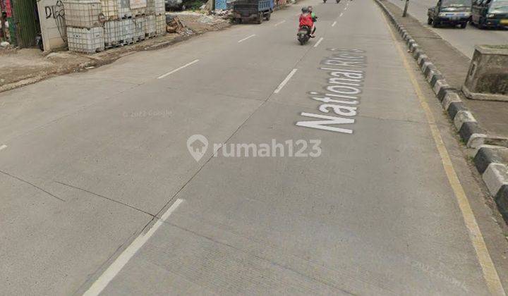 Tanah Mainroad Jalan Utama Soekarno Hatta Dekat Tol Pasir Koja 2