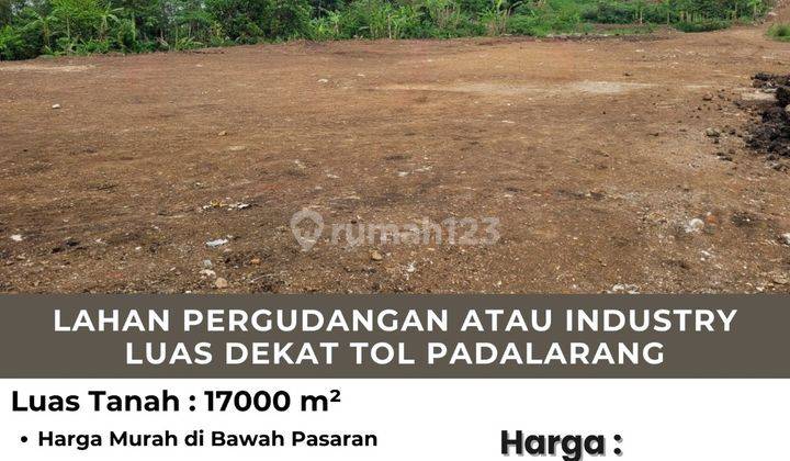 Tanah Datar Kawasan Industri Cimareme Batujajar Bisa Perluasan 2