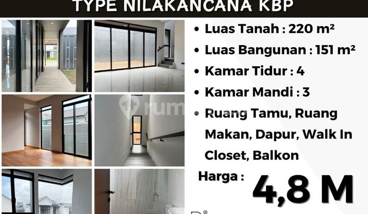 Rumah Baru Siap Huni Dekat Station Kereta Cepat Whoosh Padalarang, Rumah Baru Di Nilapadmi Kota Baru Parahyangan 2