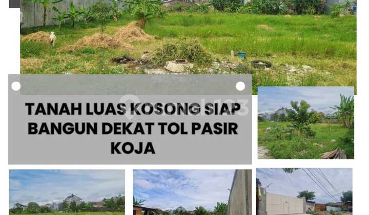 Jual Tanah Strategis di Dekat Tol Pasir Koja Bandung Soekarno Hatta,Bisa Buat Gudang,Pabrik,Ruang Usaha,Mbg