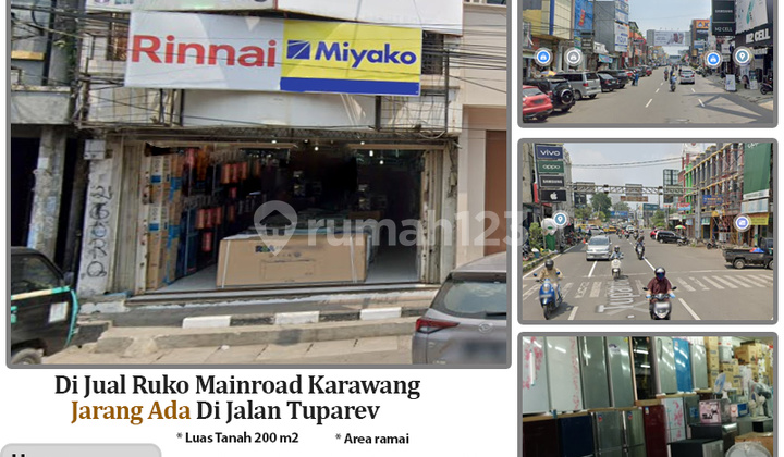 Ruko Mainroad Karawang Jalan Tuparev Lokasi Trategis Di Pusat Pertokoan Karawang Jual Cepat Nego 2