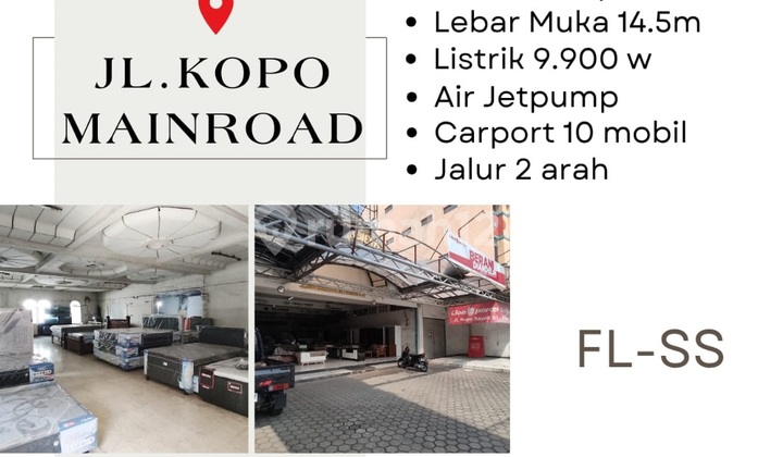 Strategic Shophouse in the Main Road Shopping Area of Jalan Kopo Raya, Bandung, Suitable for Business, Office, Shop, Restaurant, Cafe. 2
