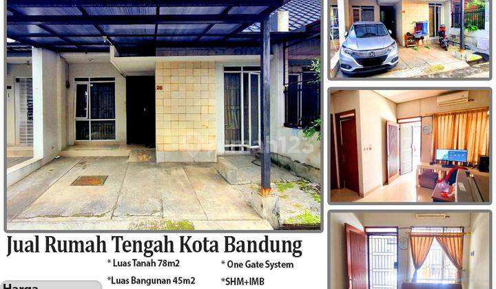 Rumah Tengah Kota Bandung Sayap Jalan Jendral Sudirman Jual Murah 1