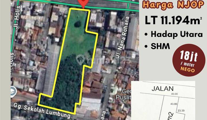 Tanah Mainroad Jalan Jendral Sudiman Bandung Harga Njop 2