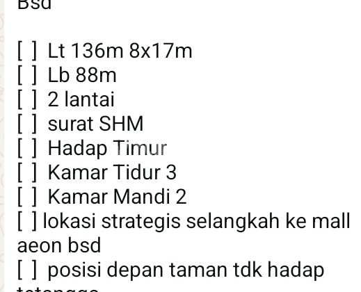 Jual Rumah (2.450 Milyar)Perumahan Icon, BSD