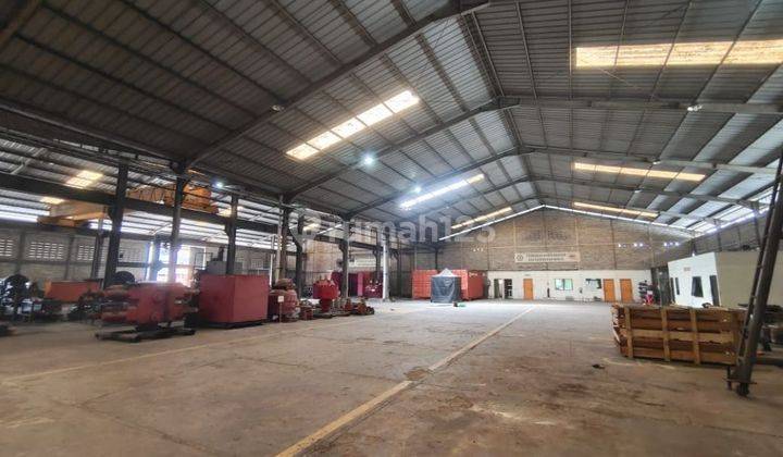 Jual gudang di Jalan raya Serang, tangerang. Bagus HGB 2