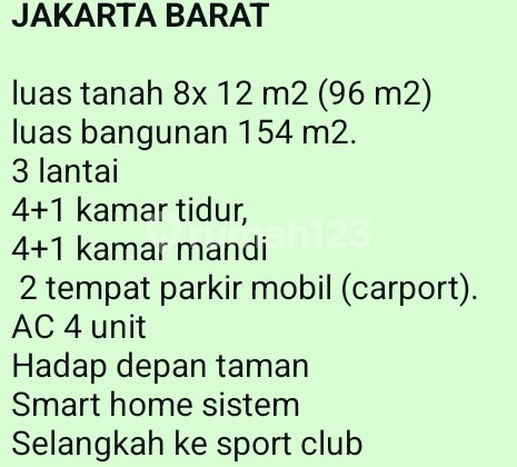 Sewa Rumah Baru (140 Juta) di Citra Garden Bagus Sewa Rumah Baru (140 Juta) di Citra Garden Bagus