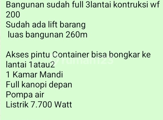 Warehouse Lease (150 Million) and Sale (2.3 Billion) Aeropolis Warehousing. Tangerang