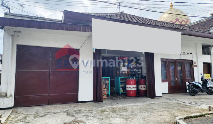House + Shop on Tumpang Main Road, Strategic Location Bromo Route Near Market