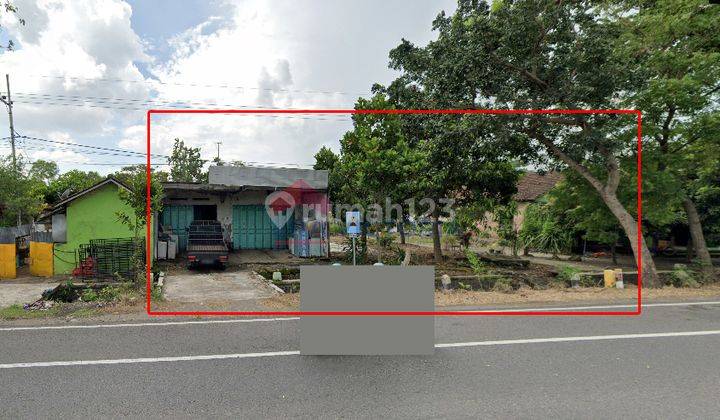 Dijual Rumah Lahan Sangat Luas Pinggir Jalan Raya Sukomoro Nganjuk 1