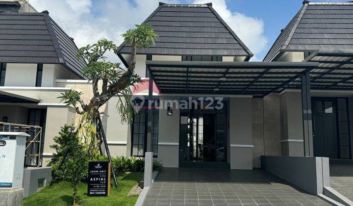 Dijual Rumah Baru Dengan Fasade Cantik Kota Malang  1