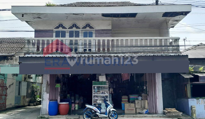 Rumah Pinggir Jalan Raya Lokasi Strategis Dekat Pasar & Stasiun